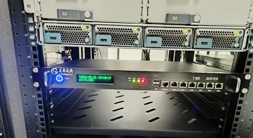 NTP時間服務器上架圖