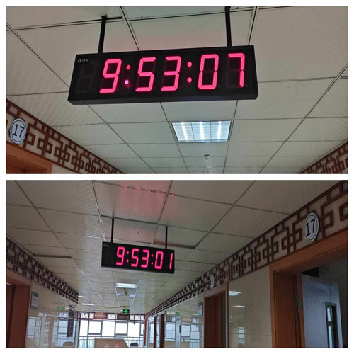 我司順利完成對西南醫科大學附屬中醫院時間同步系統的改造工作